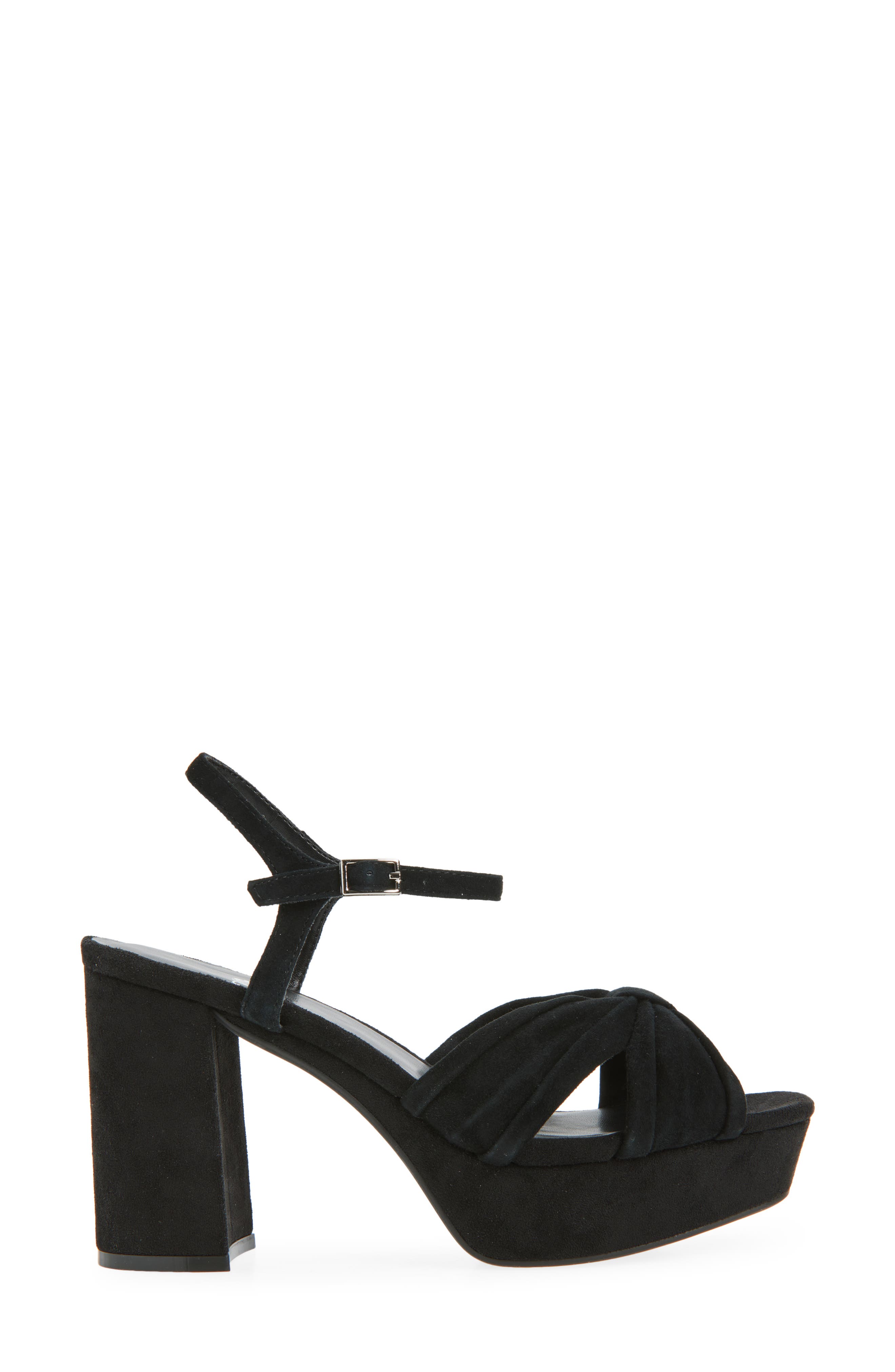 Jeffrey Campbell Dalida Platform Sandal, Alternate, color, Black Suede