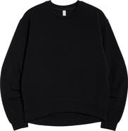 Zella Cozy Scuba Knit Crew Sweatshirt