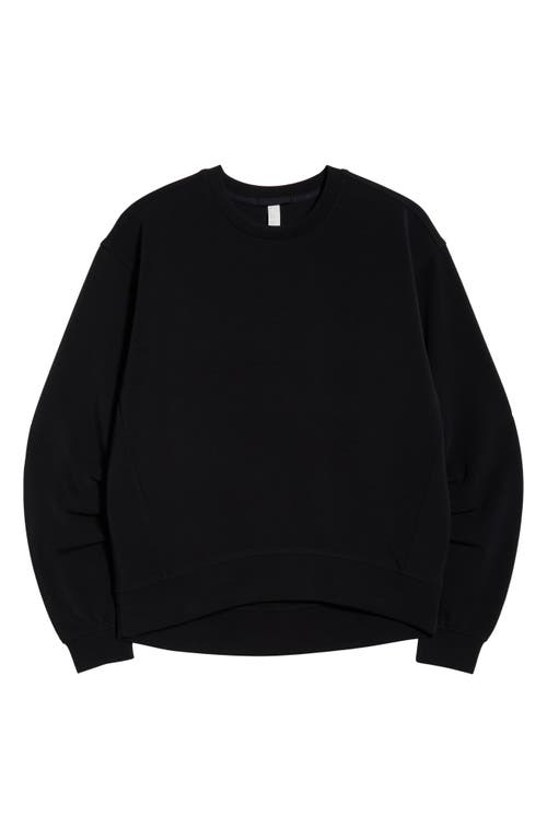 Zella Cozy Scuba Sweatshirt In Blue