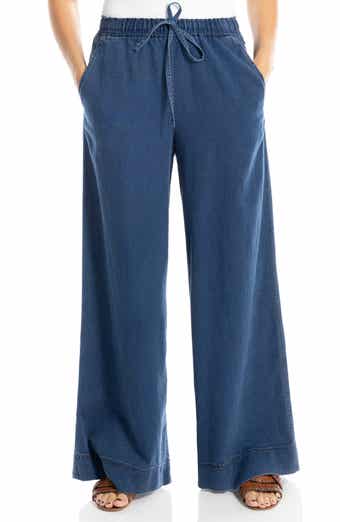 Pique Wide Leg Pants