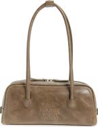 MARGESHERWOOD Soft Boston Leather Shoulder Bag