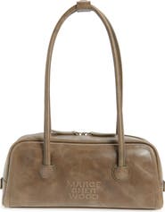 MARGESHERWOOD Soft Boston Leather Shoulder Bag