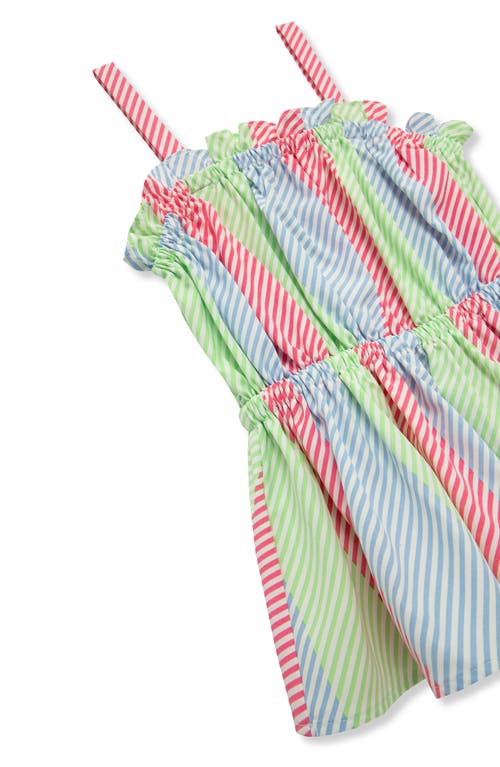 HABITUAL HABITUAL KIDS KIDS' STRIPE RUFFLE PEPLUM TOP 