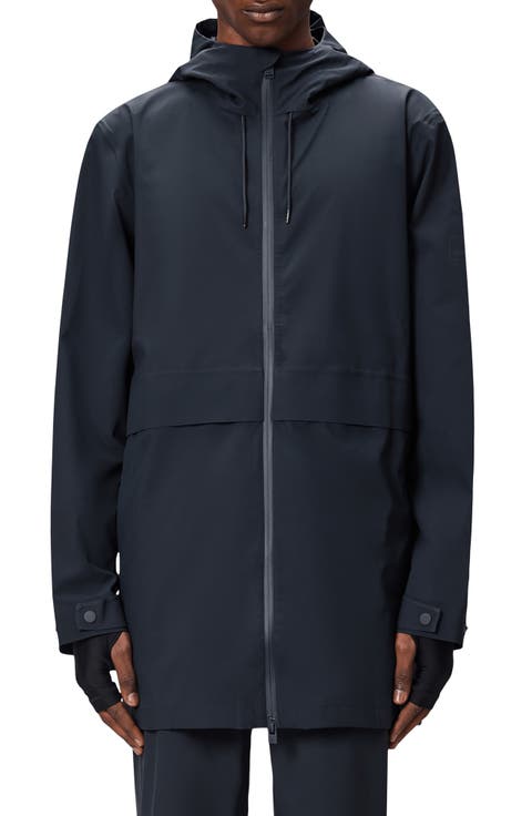 Suva Hardshell Hooded Long Rain Jacket