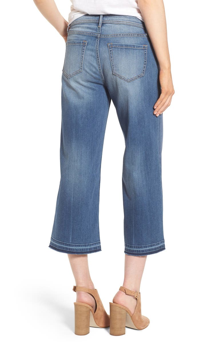 Chelsea28 Denim Culottes, Alternate, color,