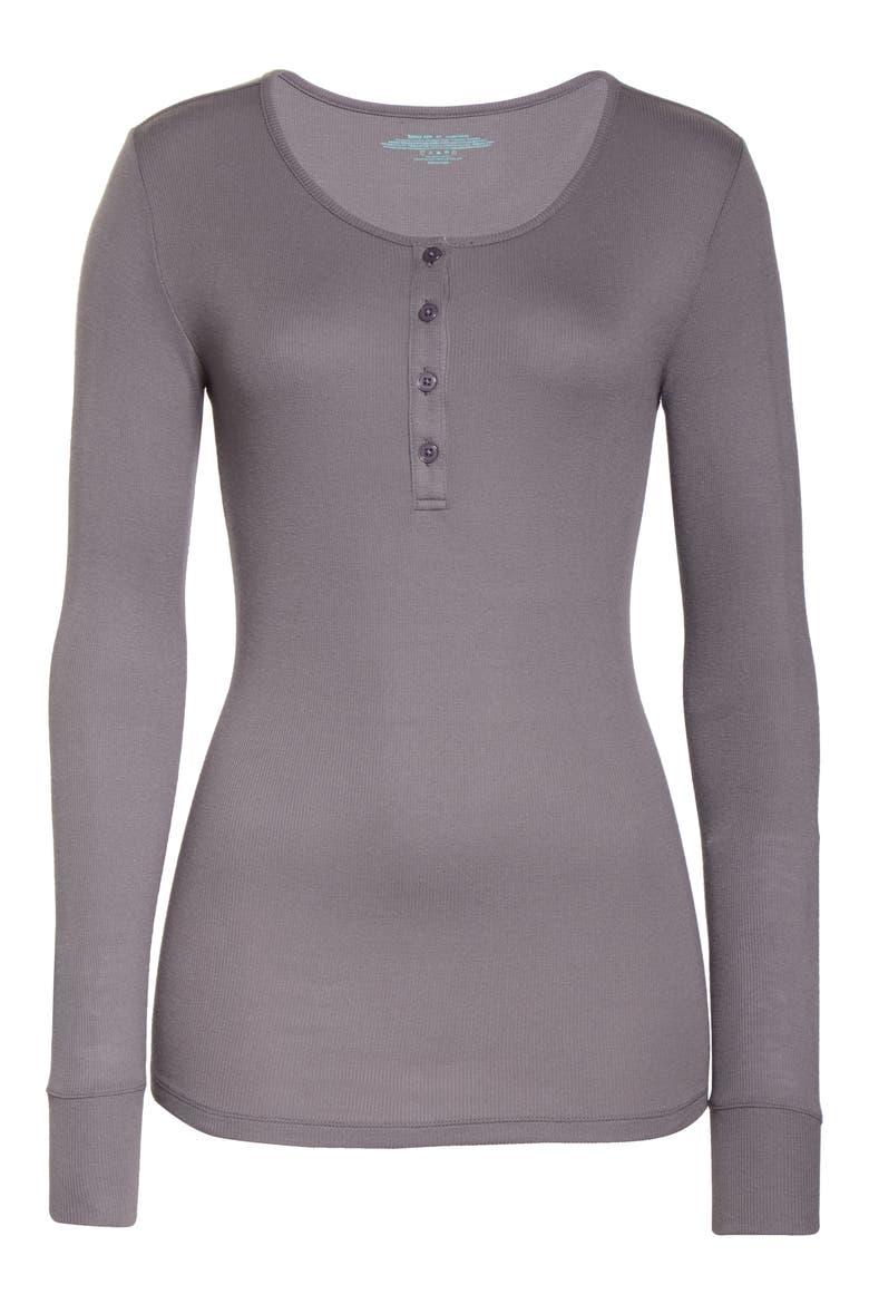 Lounge Henley Tee, Alternate, color, SHARK