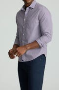 UNTUCKit Lawrence Gingham Wrinkle Free Cotton Button-Up Shirt