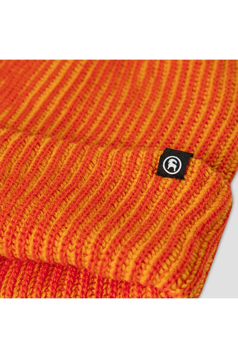 Wander Plated Beanie, Alternate, color, Boundary Orange/Zinnia