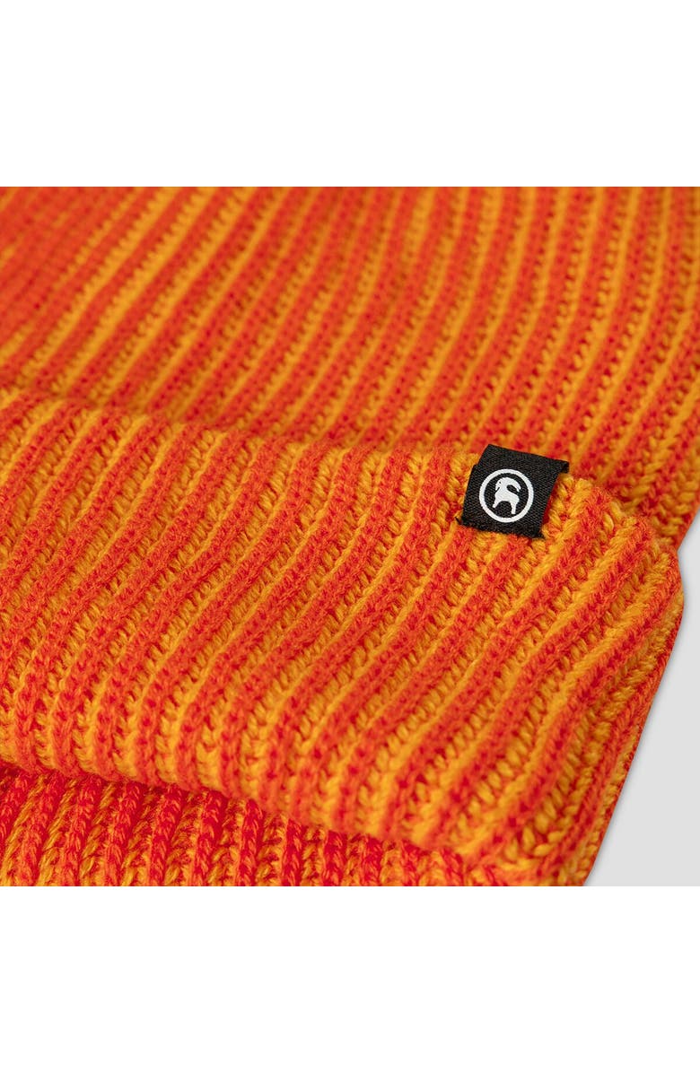 Backcountry Wander Plated Beanie, Alternate, color, Boundary Orange/Zinnia