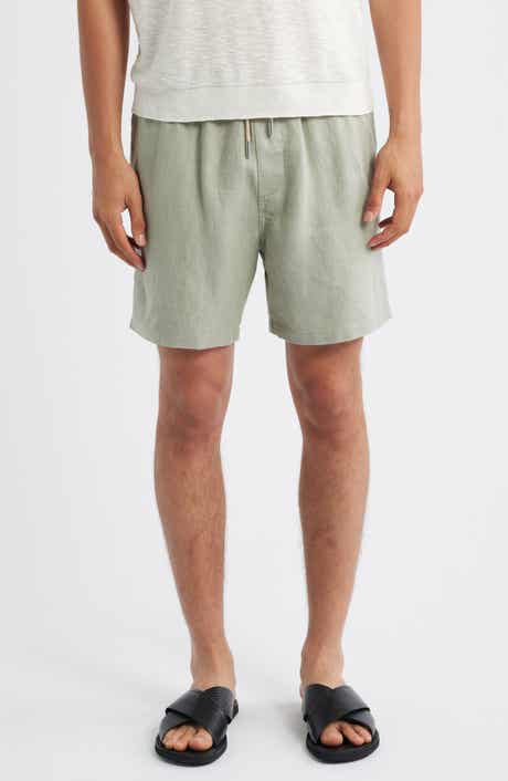 NN07 1454 Gregor Linen Drawstring Shorts