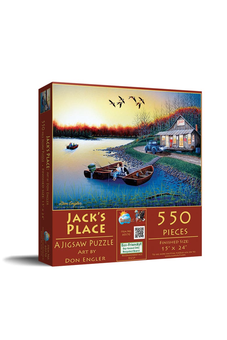 Jack's Place 550 piece Jigsaw Puzzle for Adults, Main, color, Multicolor