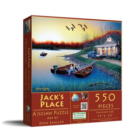 Jack's Place 550 piece Jigsaw Puzzle for Adults