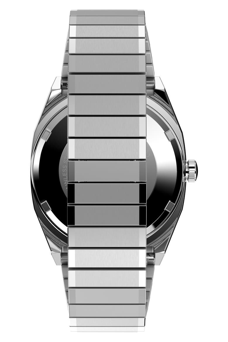 Automatic 1983 E Line 34 Bracelet Watch, Alternate, color, SILVER-TONE