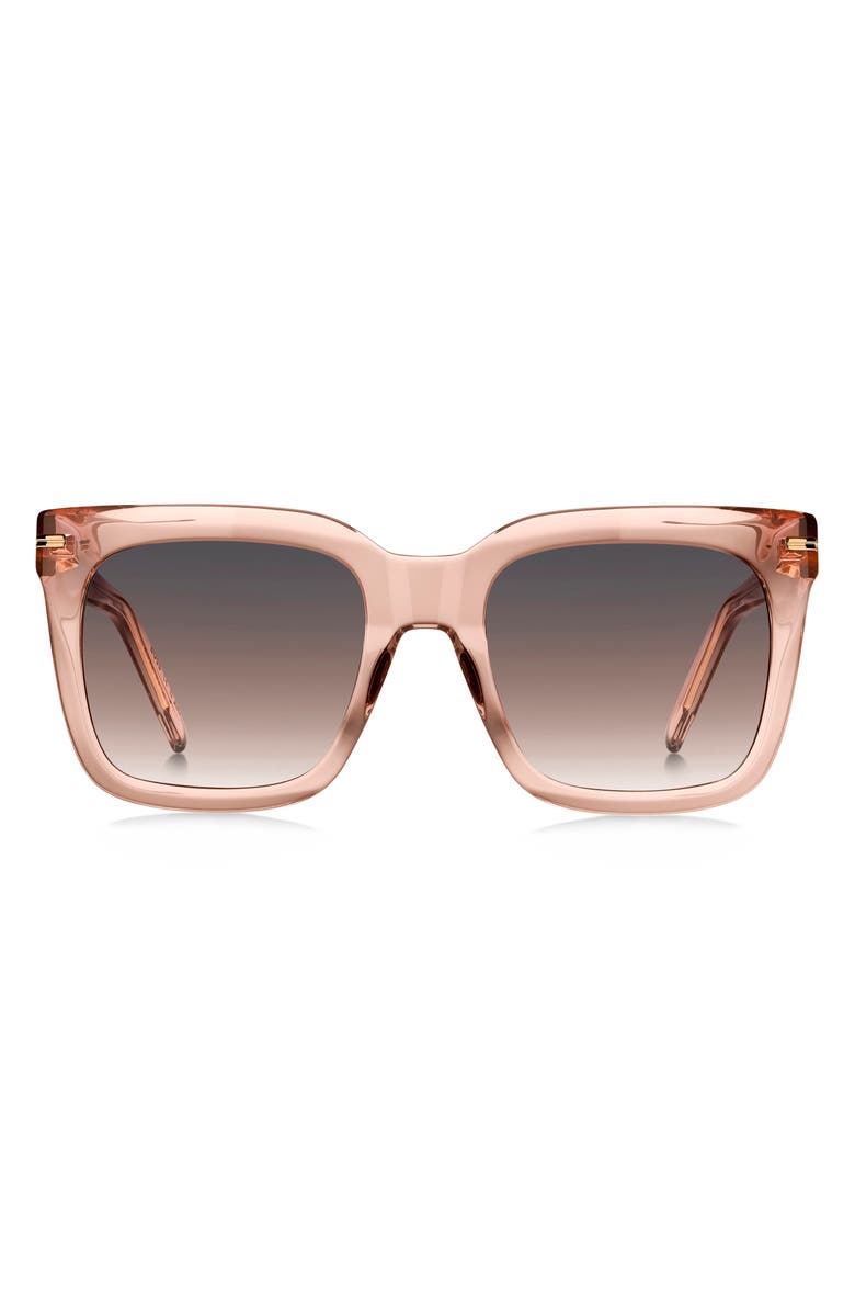 BOSS 54mm Oversize Square Sunglasses, Main, color,