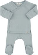 oh baby! Twinkle Pointelle Wrap Top Set