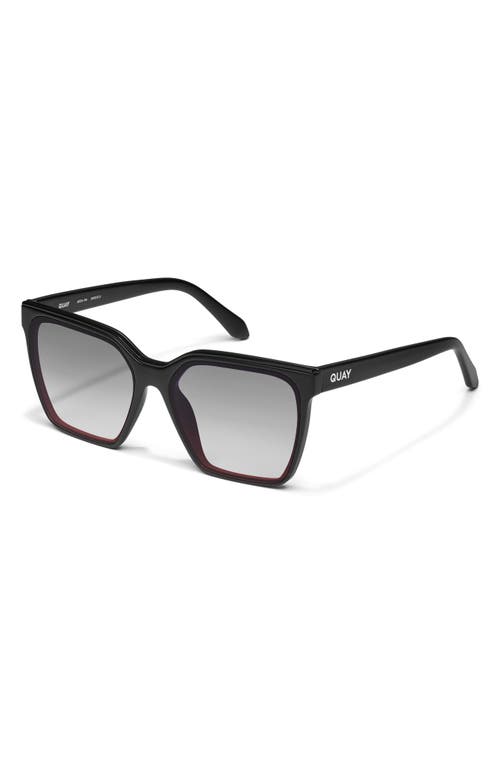 QUAY QUAY LEVEL UP 60MM SQUARE SUNGLASSES