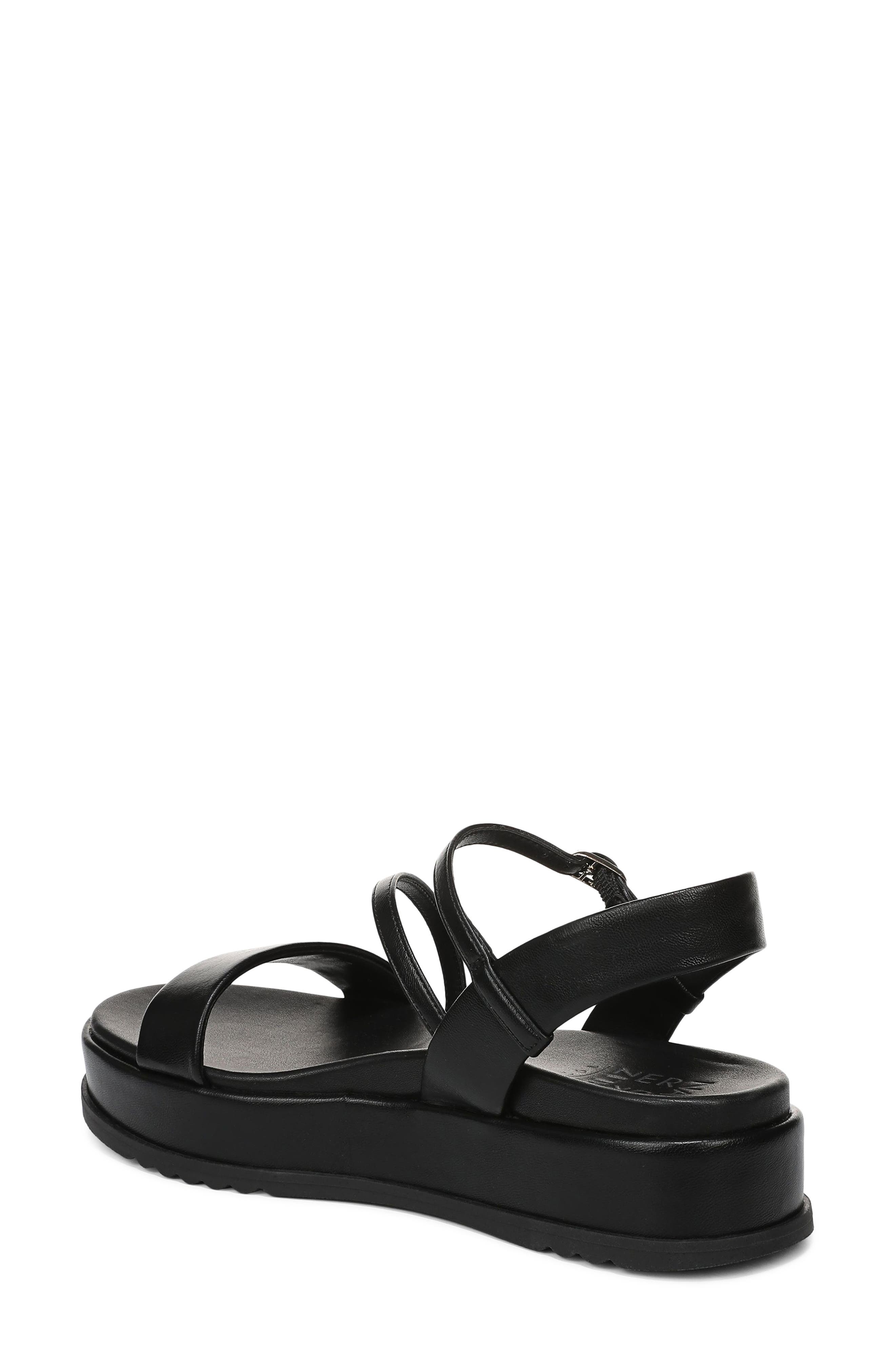 Naturalizer Zayda Platform Sandal, Alternate, color, Black
