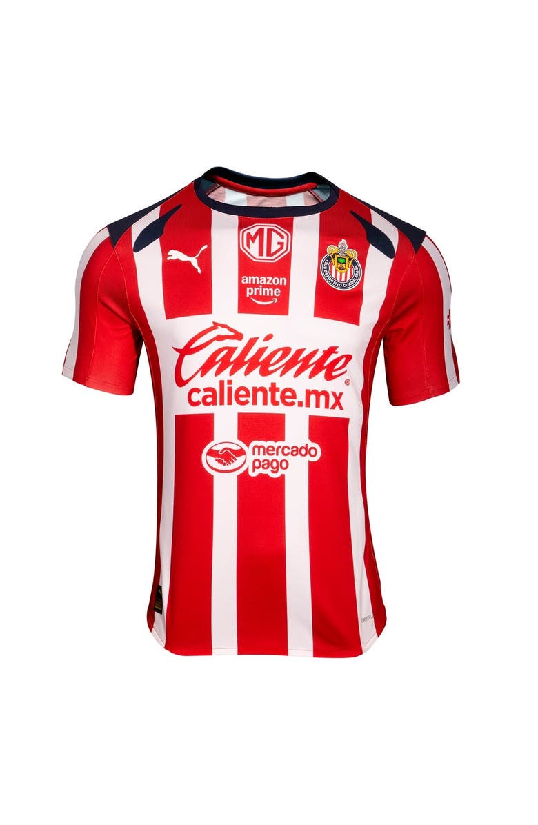 PUMA Men's Puma Red Chivas 2025/26 Home Replica Jersey, Alternate, color, Red