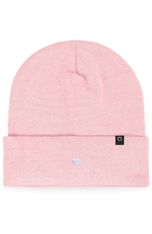Dalix Lil Heart Beanie Cap In Pink
