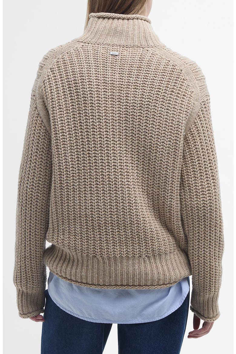 Rockcliffe Cotton & Wool Blend Sweater, Alternate, color, CAMEL