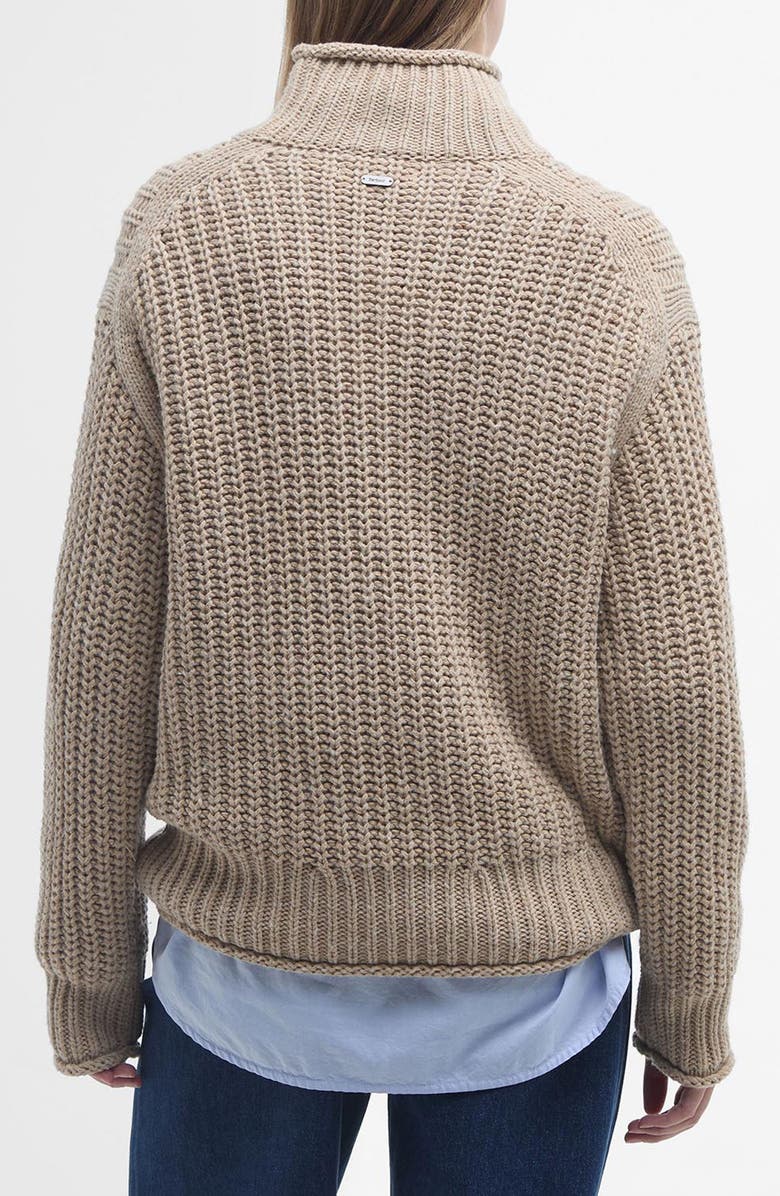 Barbour Rockcliffe Cotton & Wool Blend Sweater, Alternate, color, 