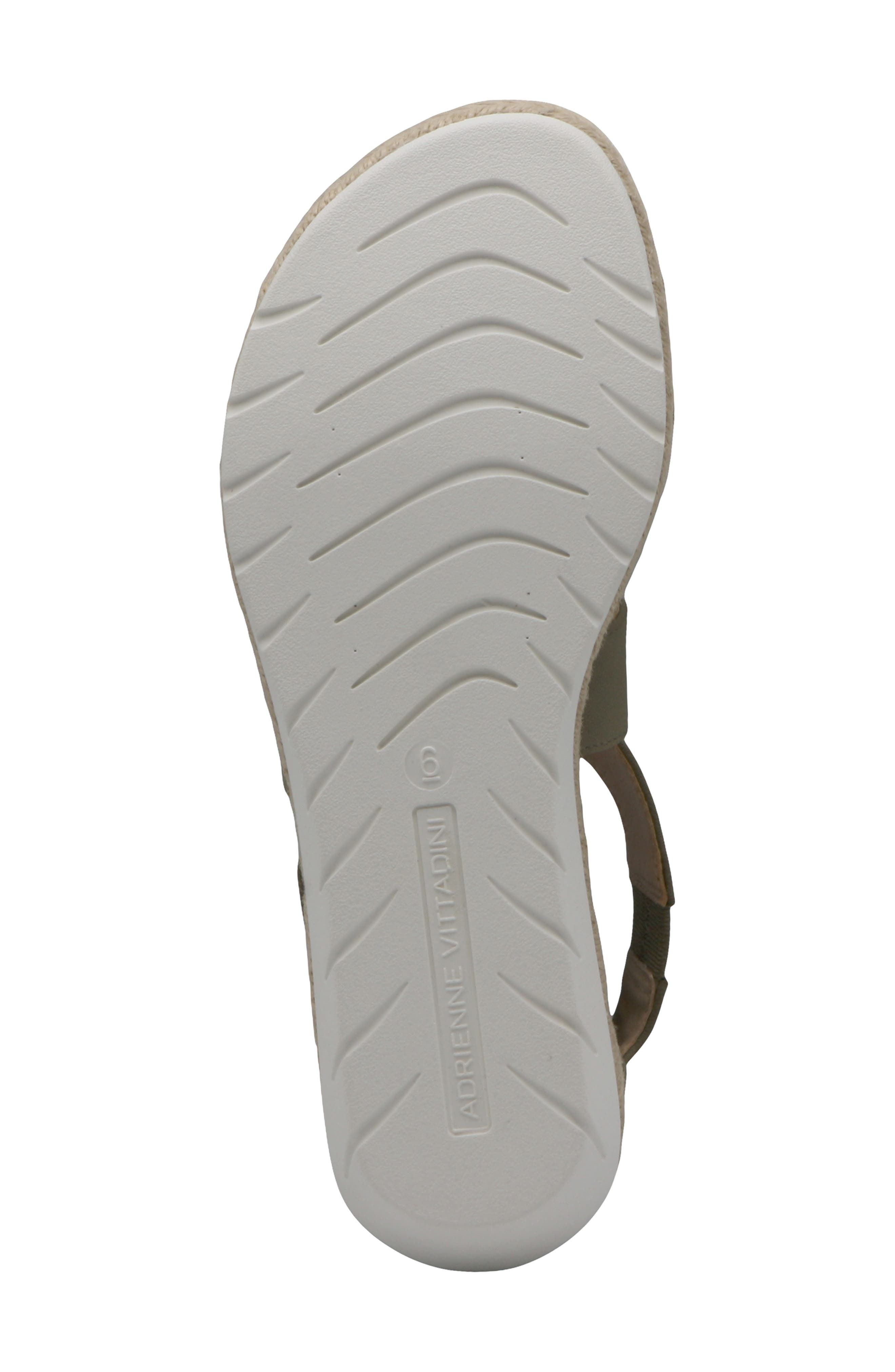 Cape Ann Jute Wedge Slide Sandal, Alternate, color, KHAKI BUCK