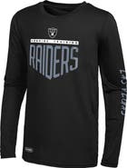 Outerstuff Men's Black Las Vegas Raiders Impact Long Sleeve T-Shirt