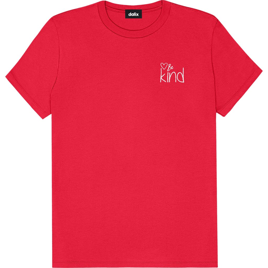 DALIX DALIX BE KIND WOMENS RELAXED TEE