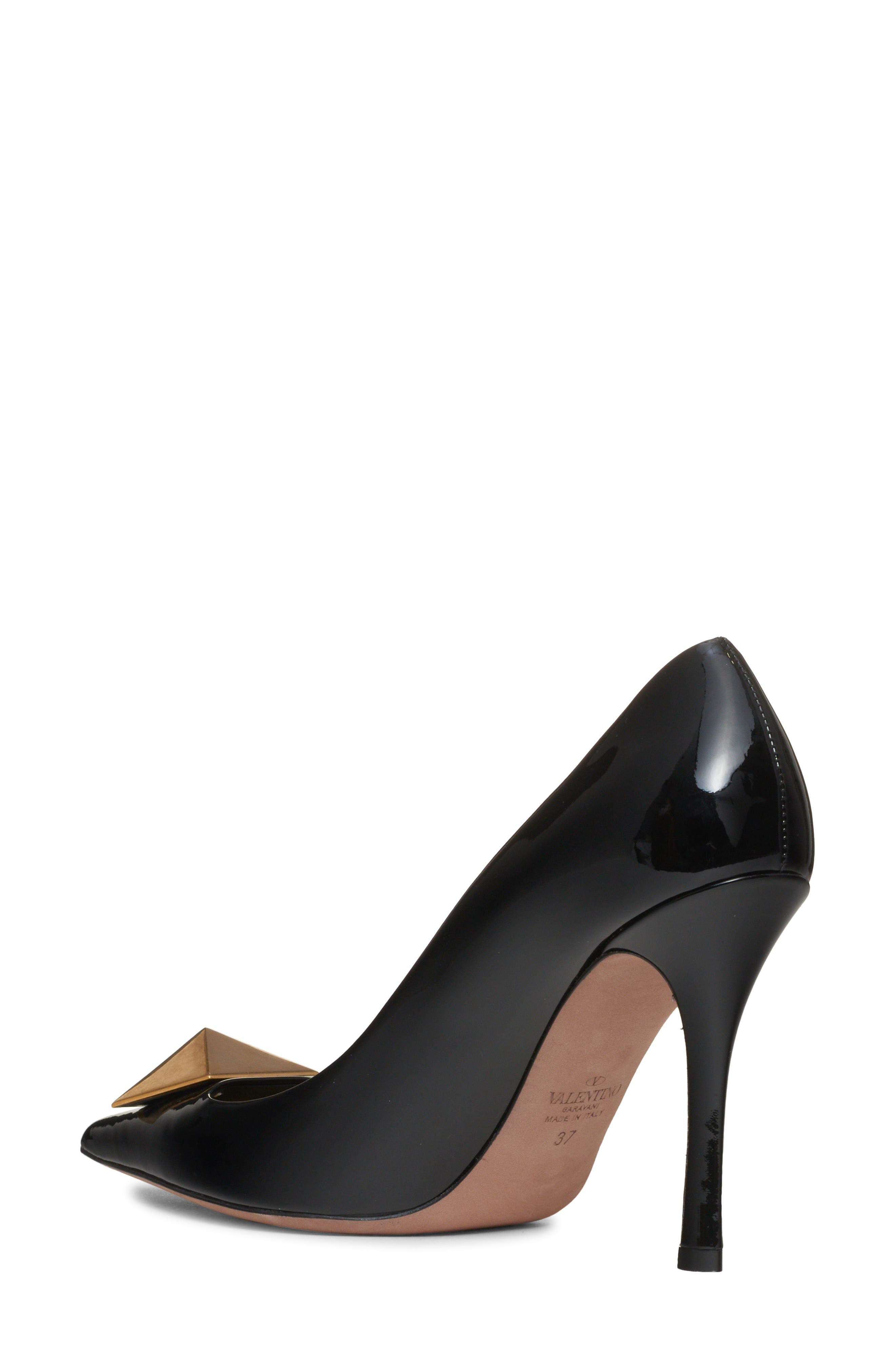 Valentino Garavani One Stud Pointed Toe Pump, Alternate, color, 