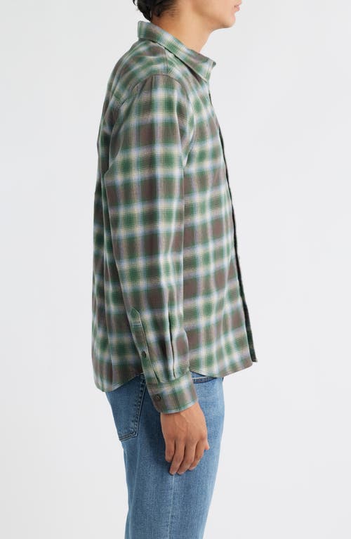 Treasure & Bond Plaid Flannel Button-up Shirt In Multi
