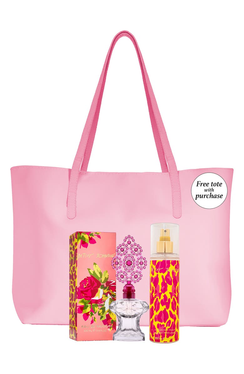 Betsey Johnson Women's 2-Piece Eau de Parfum & Body Mist Set, Main, color, 