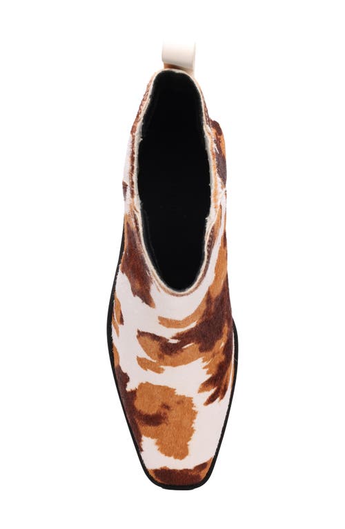 Sanctuary Demi Genuine Calf Hair Bootie In Multi