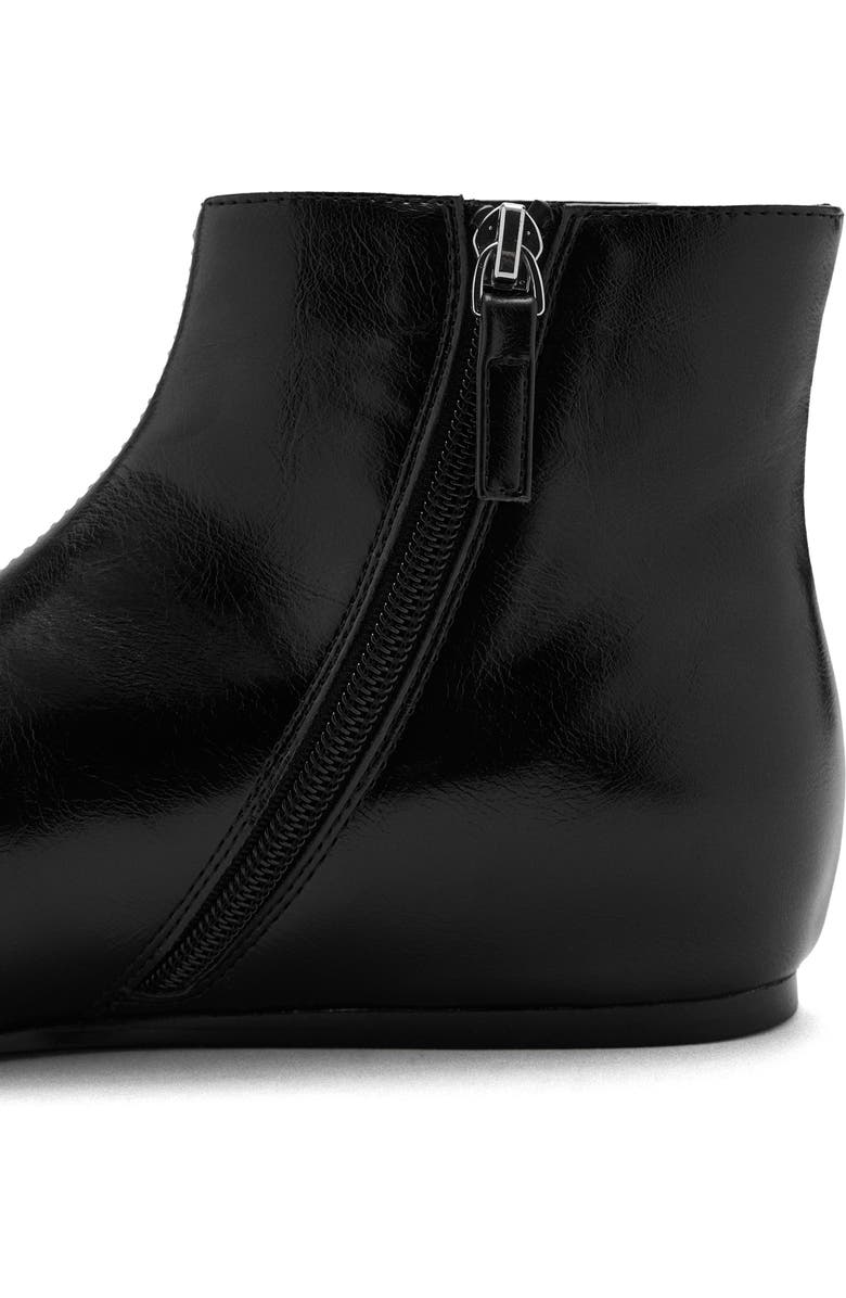 MANGO Flat Ankle Bootie, Alternate, color,