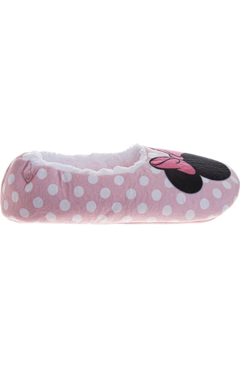 Disney Minnie Mouse Slippers, Alternate, color, Pink
