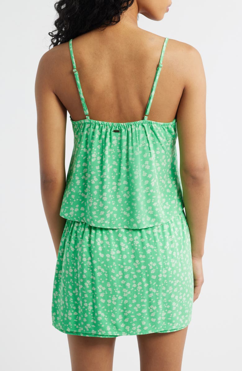 Rip Curl Surf Side Floral Camisole, Alternate, color, Light Green