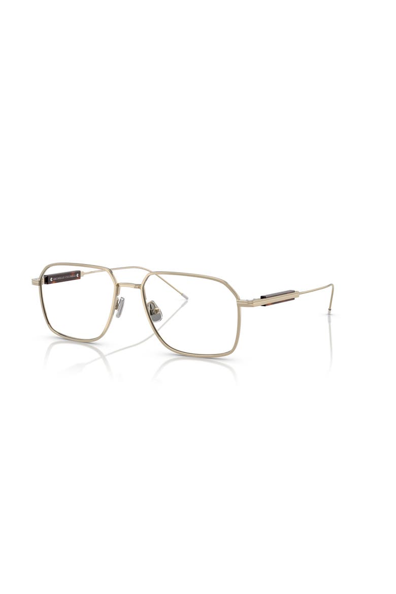 54mm Rectangle optical glasses, Main, color, Gold