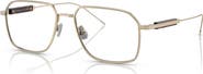 Brunello Cucinelli 54mm Rectangle optical glasses