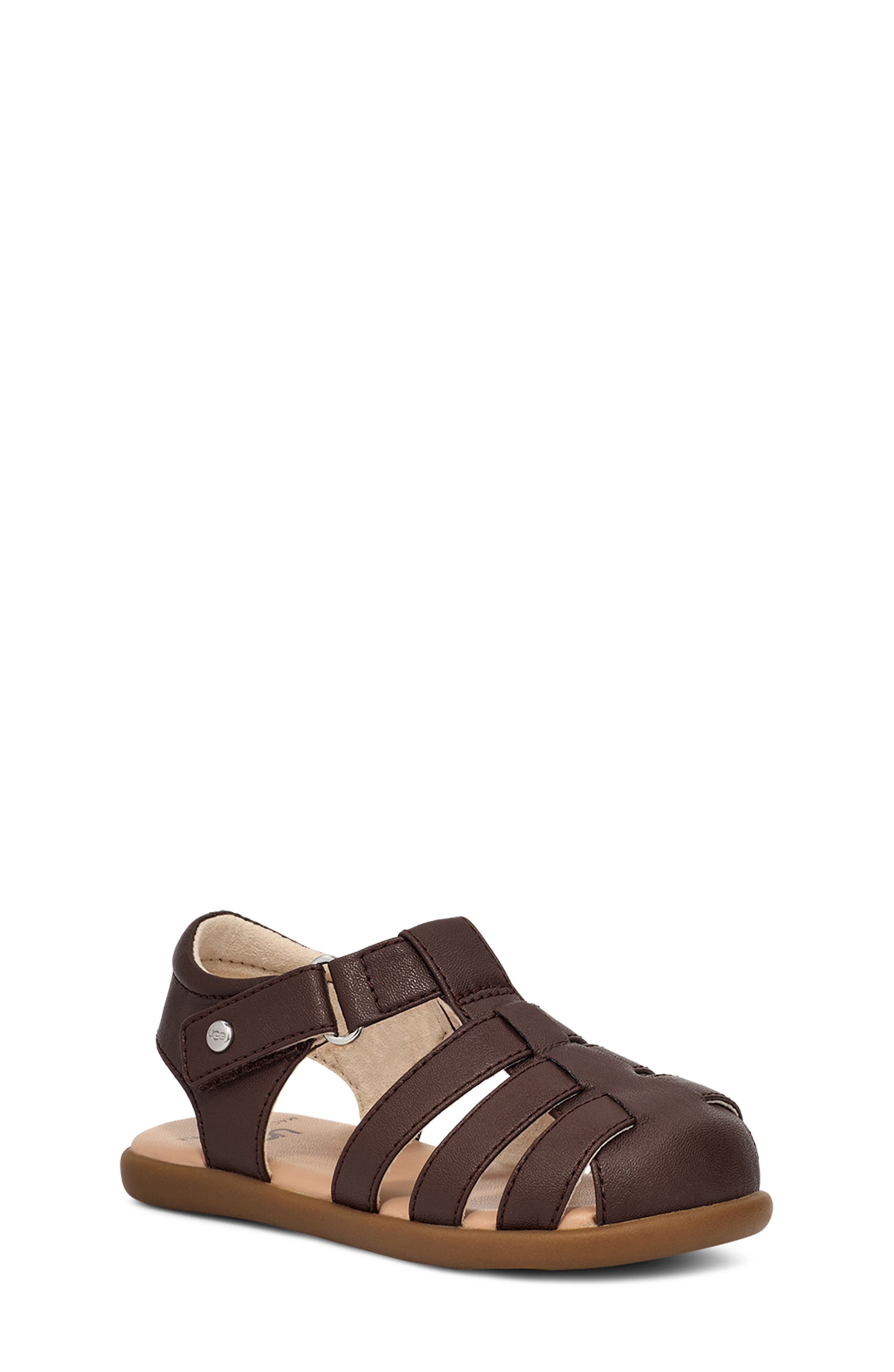 Kolding Fisherman Sandal, Main, color, GRIZZLY