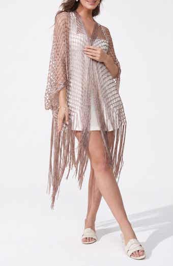Crochet Fringe Kimono