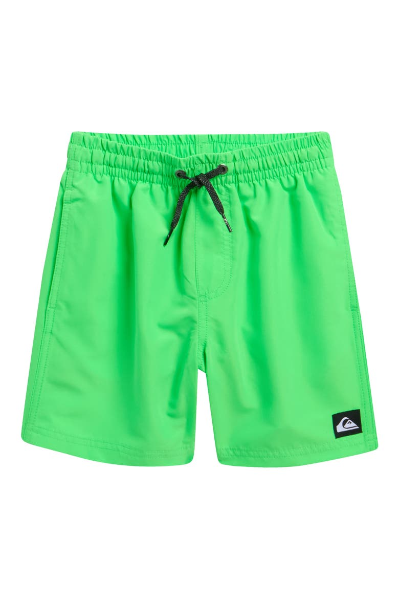 Kids' Everyday Volley Swim Trunks, Main, color, PARADISE GREEN