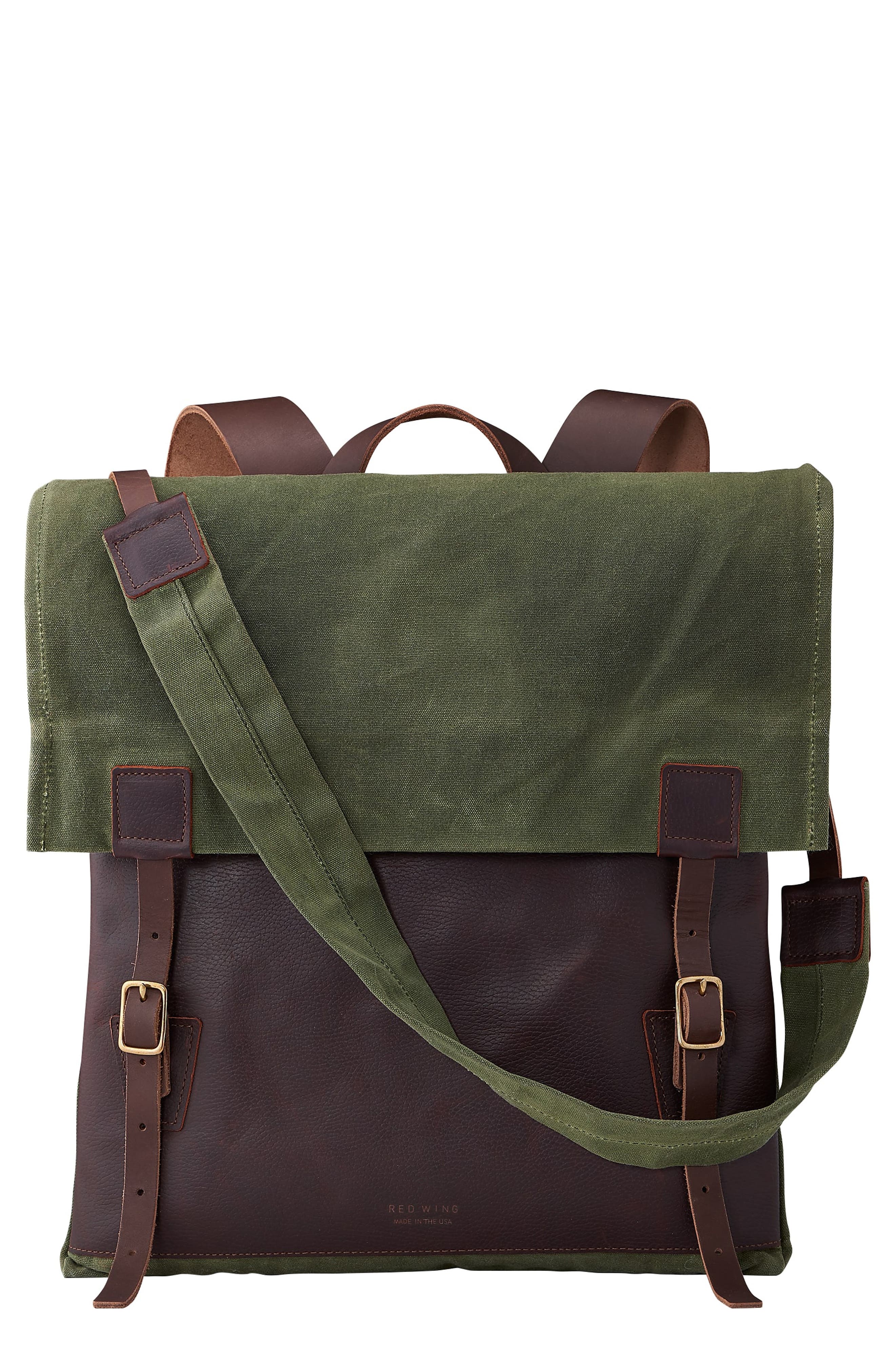 Red Wing Wacouta Backpack, Main, color, 