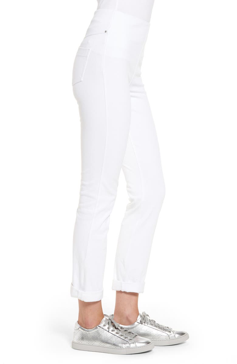 Lysse Boyfriend High Rise Denim Jeans, Alternate, color, White