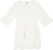 Forgotten Grace Eyelet Knit Dress