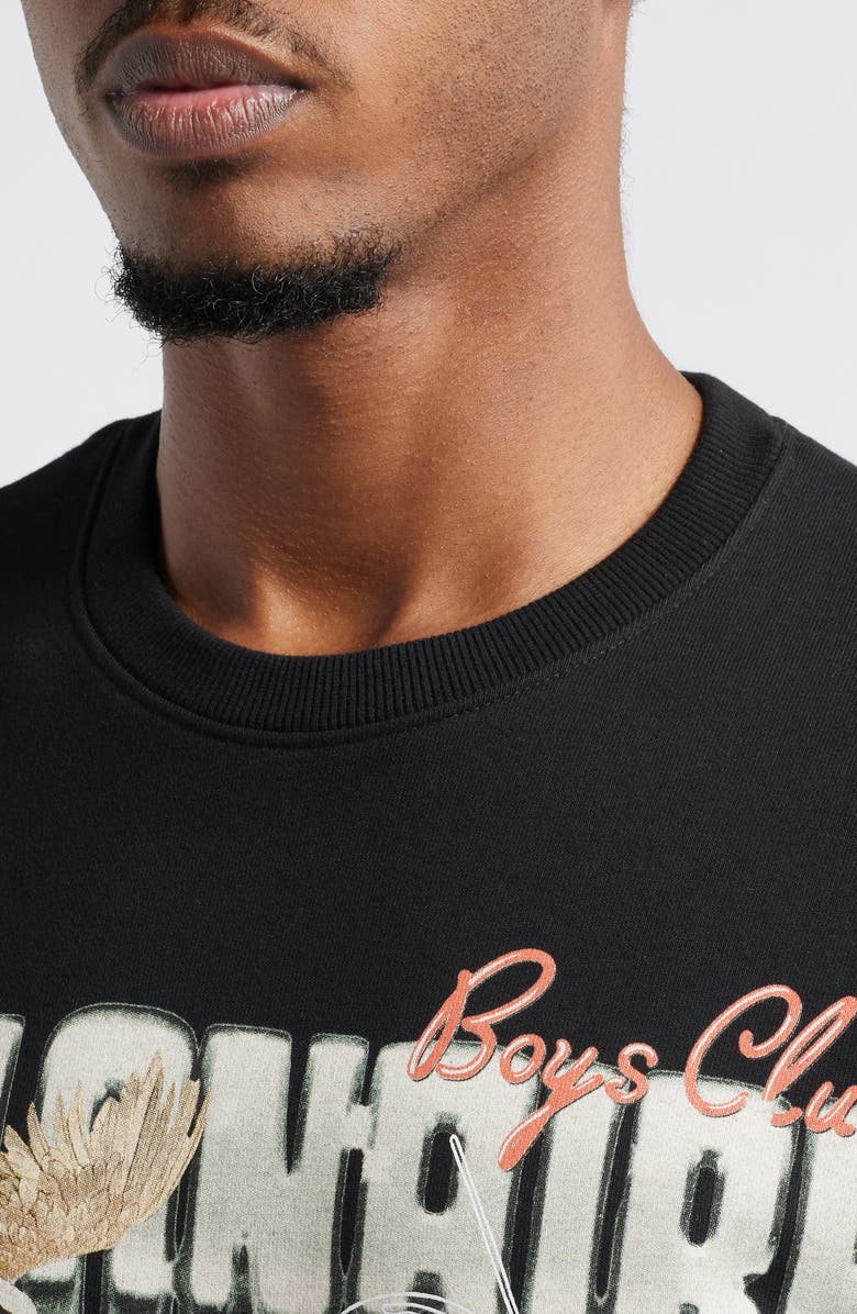 Billionaire Boys Club BB Desert Eagle Crewneck Sweatshirt, Alternate, color, 