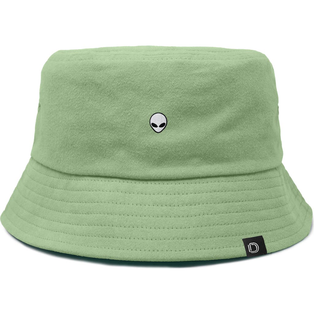 Dalix Mens Lil Alien Cotton Bucket Hat