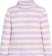 BISBY Kids' Striped Turtleneck