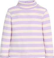 BISBY Kids' Striped Turtleneck
