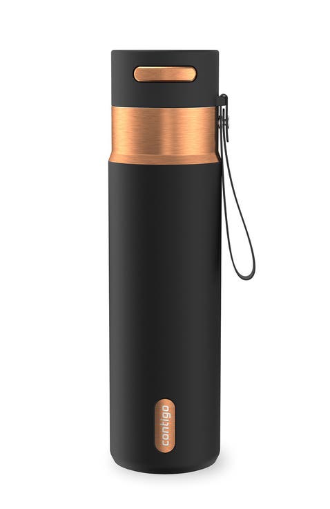 AutoSeal 24 oz Leakproof Bottle with Carrying Strap
