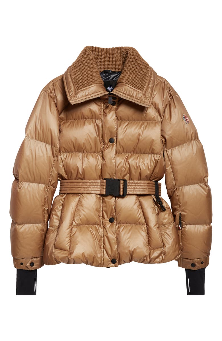 Moncler Grenoble Bataillouse Down Ski Jacket, Alternate, color, Dull Brown