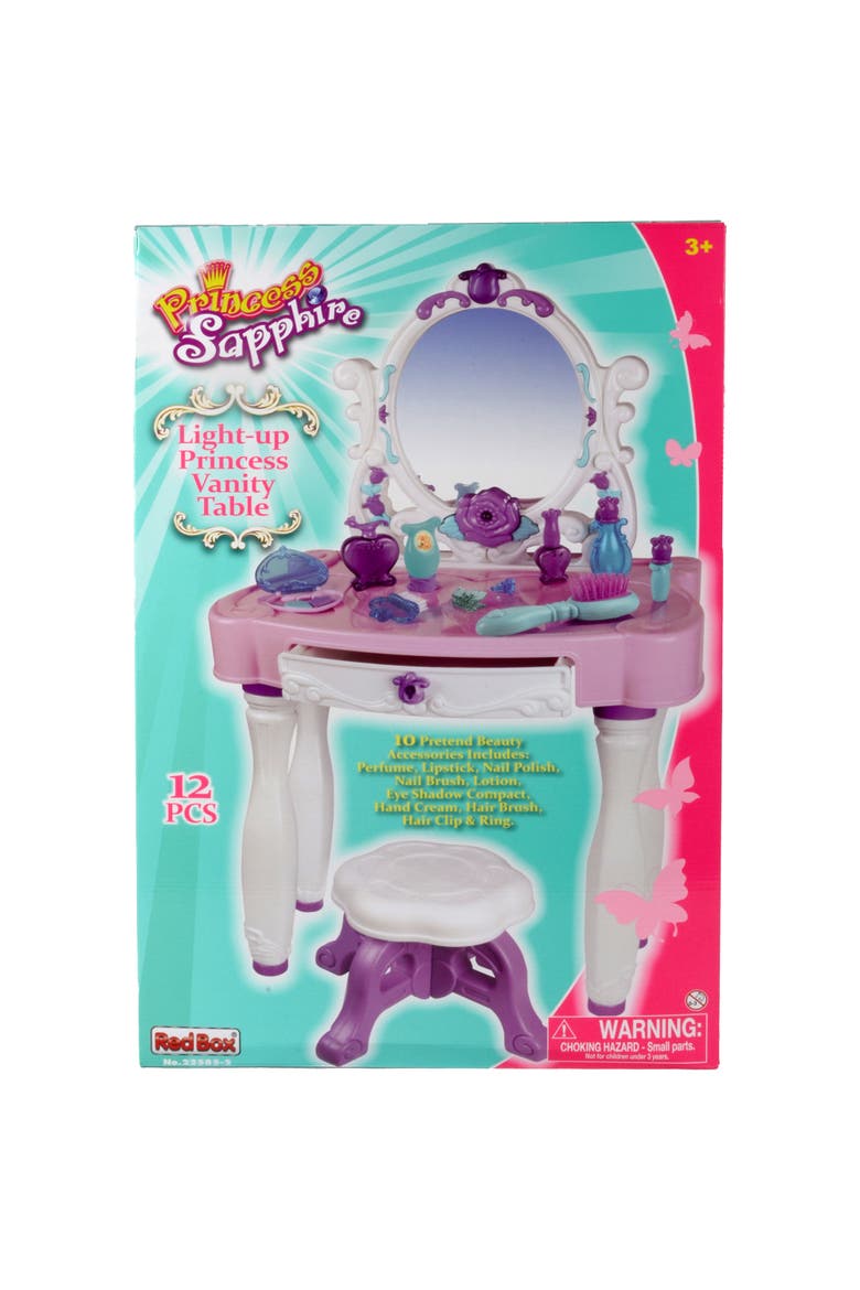 Light Up Princess Vanity Table, Alternate, color, Multicolored